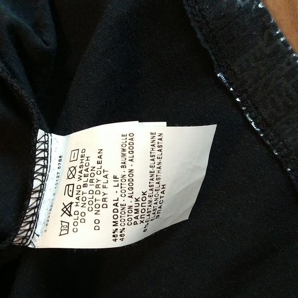 Trussardi jeans long sleeve black polo - Picture 10 of 11